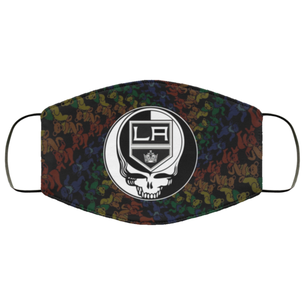 Los Angeles Kings Grateful Dead Face Mask