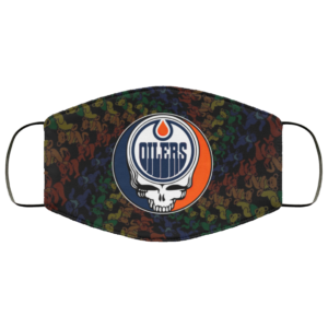 Edmonton Oilers Grateful Dead Face Mask