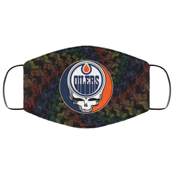Edmonton Oilers Grateful Dead Face Mask