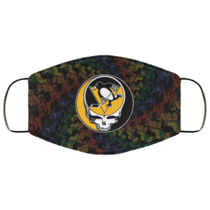 Pittsburgh Penguins Grateful Dead Face Mask