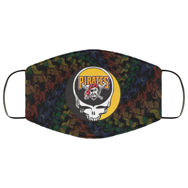 Pittsburgh Pirates The Grateful Dead Face Mask