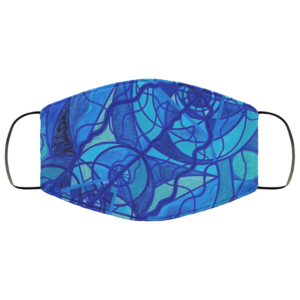 Arcturian Calming Grid Cloth Face Mask
