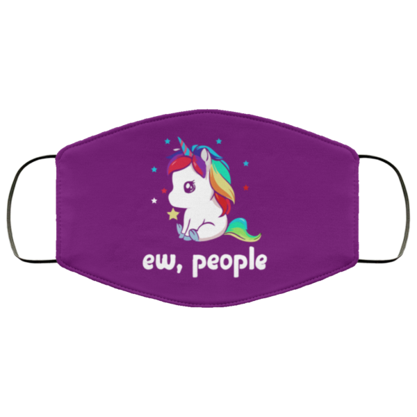 Unicorn EW people Face Mask