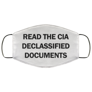 Read the CIA Declassified Documents Face Mask