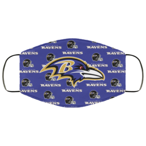 Baltimore Ravens Cotton Face Mask