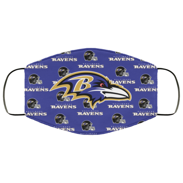 Baltimore Ravens Cotton Face Mask
