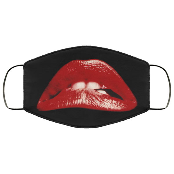 Rocky Horror Lips Cloth Face Mask Washable