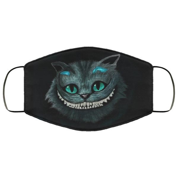 Sale For Cheshire Cat Face Mask Washable Reusable