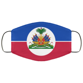Haitian Flag Cloth Face Mask