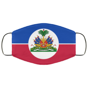 Haitian Flag Cloth Face Mask