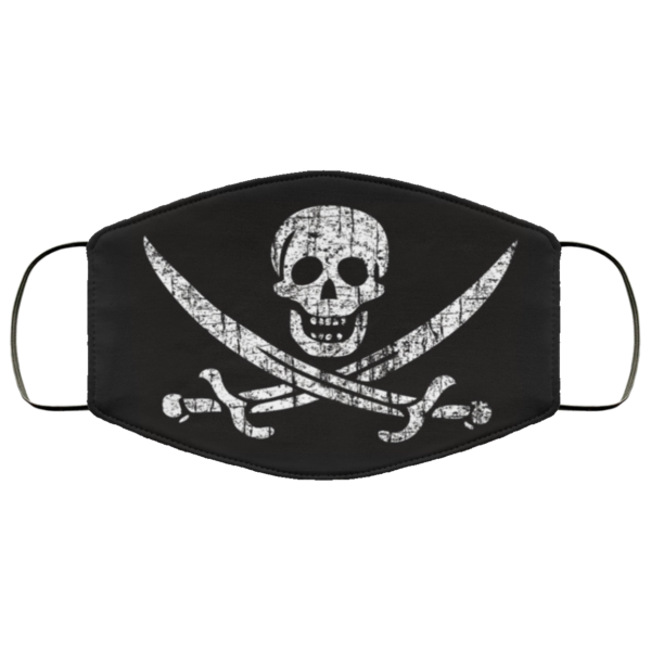 Pirate Flags Jolly Roger Flag Pirate Jack Captain Skull Sword Face Mask