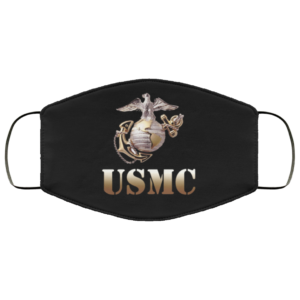 USMC Marine Corps Black Face Mask