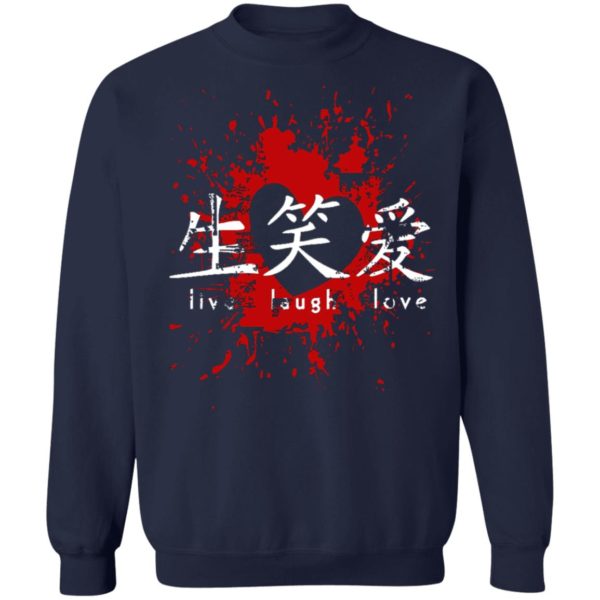 Live Laugh Love Kanji Shirt