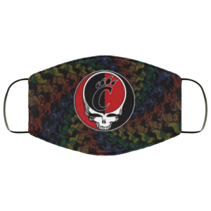 Cincinnati Bearcats Grateful Dead Face Mask