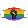 BLM Rainbow Face Mask