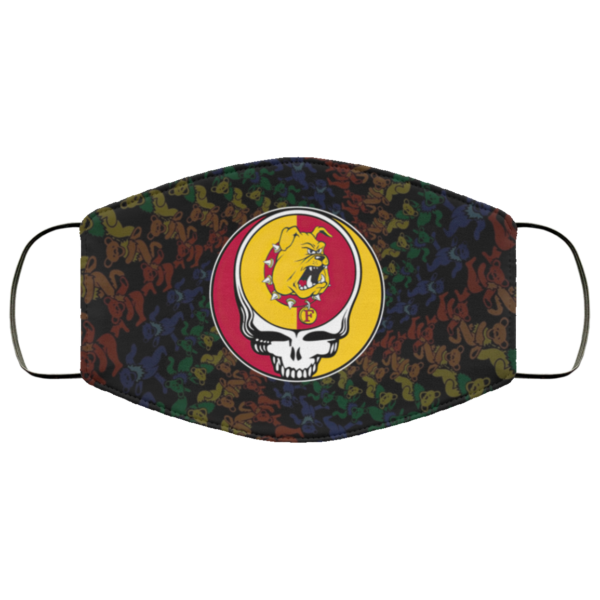 Ferris State Bulldogs Grateful Dead Face Mask