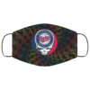 Miami Marlins The Grateful Dead Face Mask