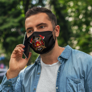 Firefighter Logo Fireman Gift Cloth Face Mask