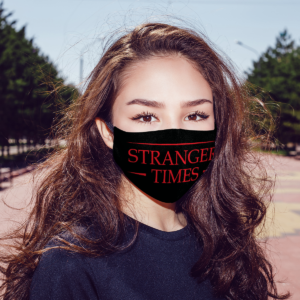 Stranger Times From Stranger Things TV Show Movies Face Mask