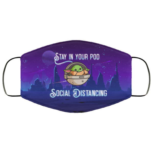 Stay in You Pod Social Distancing Face Mask Reusable