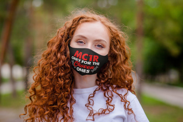 MC1R Only For The Chosen Ones Funny Redhead Face Mask  Redhead Face Mask