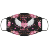 Daddys Girl I Used To Be His Angel Now Hes Mine Face Mask