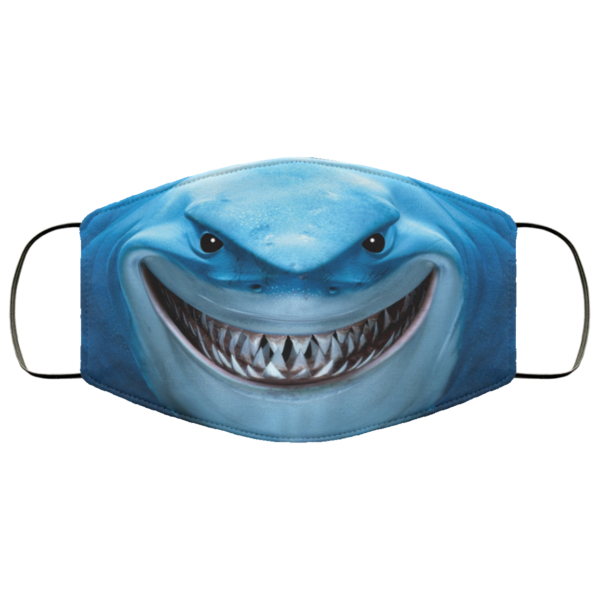 Funny Shark Smiling Face Mask