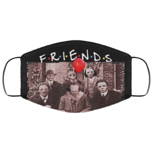 Friends Horror Movies Characters Killers Friends Face Mask