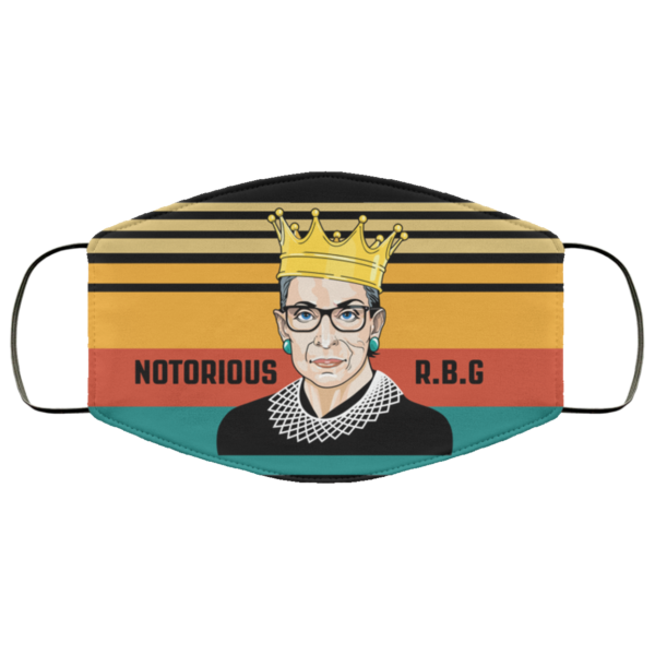 Notorious RBG Face Mask  Feminist Facemask