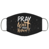 Pray Wait Trust Repeat God Jesus Waymaker Christian Cloth Face Mask