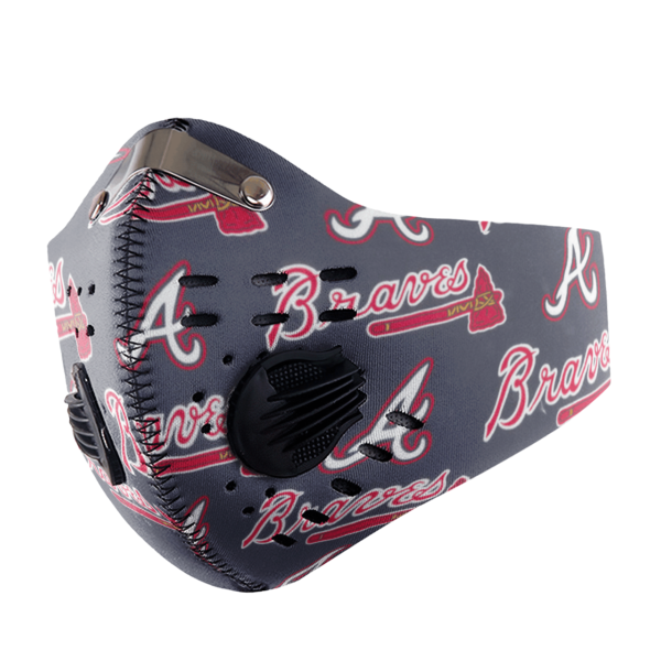 Atlanta Braves Sport Mask Filter PM2 5
