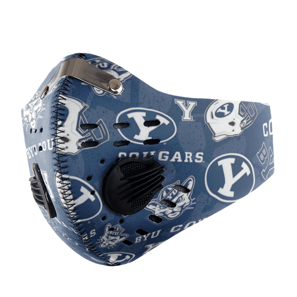Brigham Young University Cougars Sport Mask Filter PM2 5
