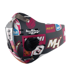 Miami Heat Sport Mask Filter PM2 5