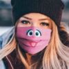 Sesame Street Cookie Monster Face Face Mask