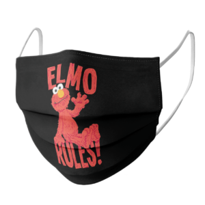 Elmo Rules Face Mask