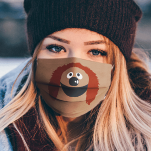 Sesame Street Rowlf the dog Face Mask