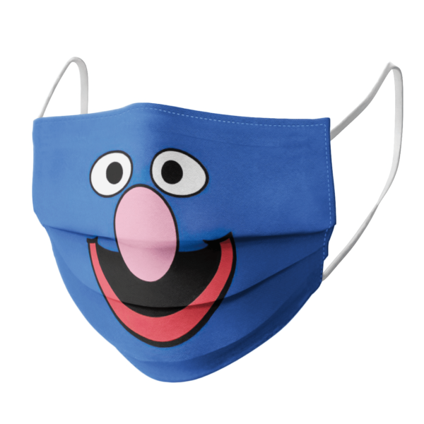 Sesame Street Grover Face Face Mask