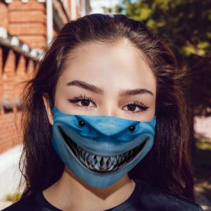 Funny Shark Smiling Face Mask