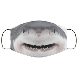 Shark Lover Face Mask Funny Shark Mouth Mask Face Mask