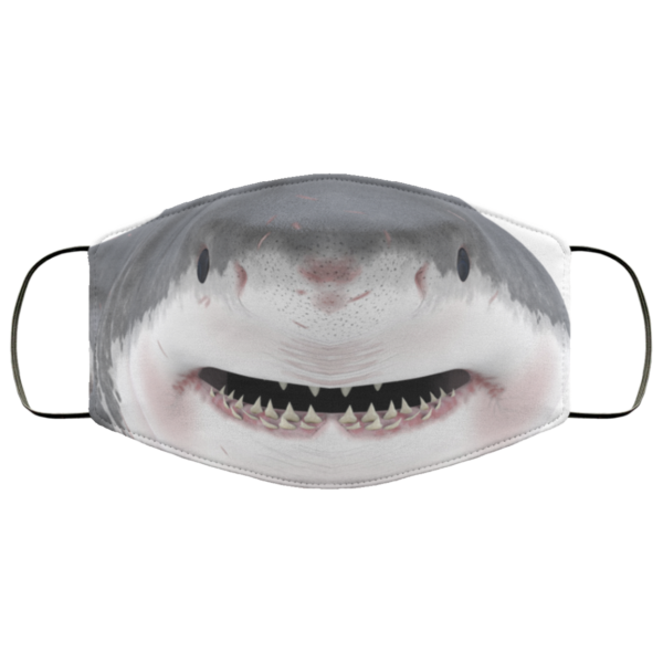 Shark Lover Face Mask  Funny Shark Mouth Mask  Face Mask