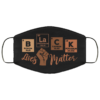 Black Lives Matter Periodic Table Face Mask