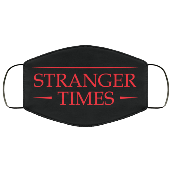 Stranger Times From Stranger Things TV Show Movies Face Mask