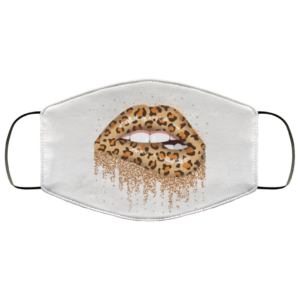 Leopard Print Face Mask Leopard Lips Face Mask  Cheetah Mask