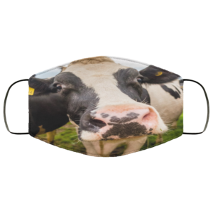 Smiling Heifer Cloth Face Mask