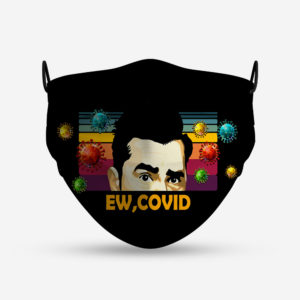 David Rose Ew Covid Funny Face Mask