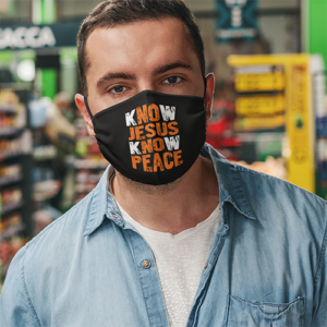 Know Jesus Know Peace God And Christian Face Mask