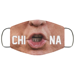 Trump Mouth Saying China Face Mask