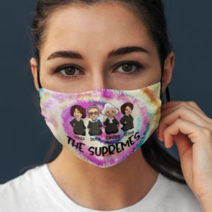 The Supremes Supreme Court Feminist Justices RBG Face Mask