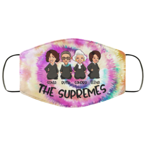 The Supremes Supreme Court Feminist Justices RBG Face Mask