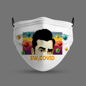 David Rose Ew Covid Funny Face Mask